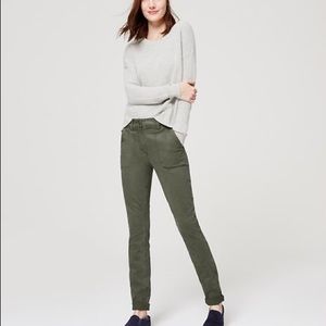 NWOT Loft Army Green Pants